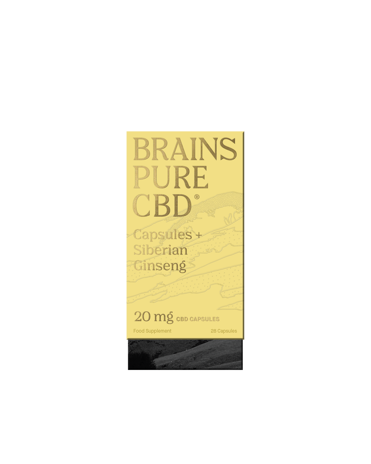 CBD + Siberian Ginseng 20 mg Capsules