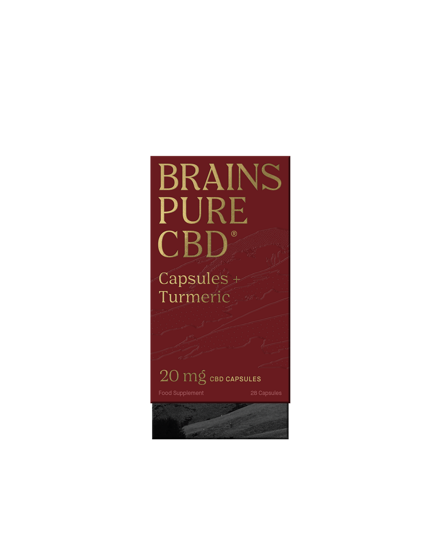 CBD Turmeric 20 mg Capsules