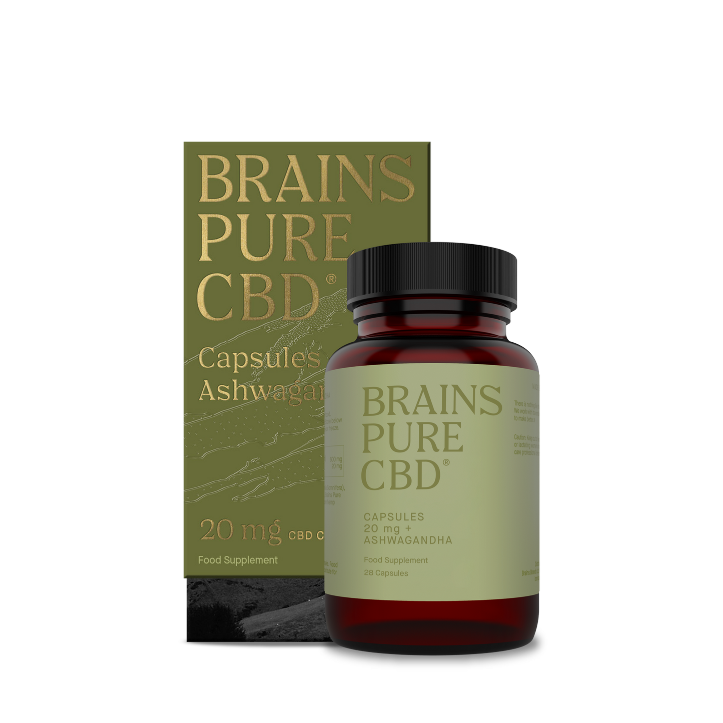 CBD Ashwagandha 20 mg Capsules