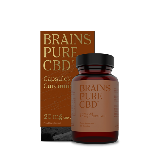 CBD Curcumin 20 mg Capsules