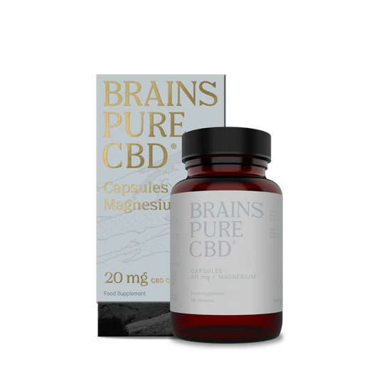CBD + Magnesium 20 mg Capsules