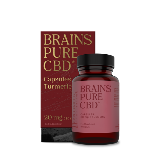 CBD Turmeric 20 mg Capsules
