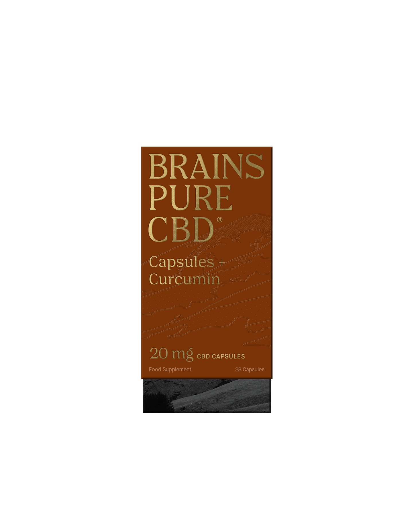 CBD Curcumin 20 mg Capsules